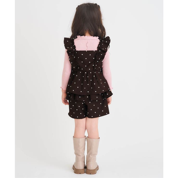 フリルチュニック＆ティアードキュロットセット_  ショート丈 | F.O.Online Store | 詳細画像6 