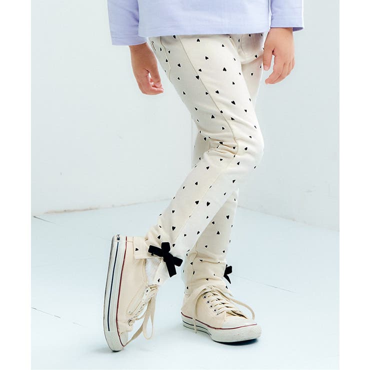 アイボリー | 裾リボン/7days Style pants  10分丈 | F.O.Online Store