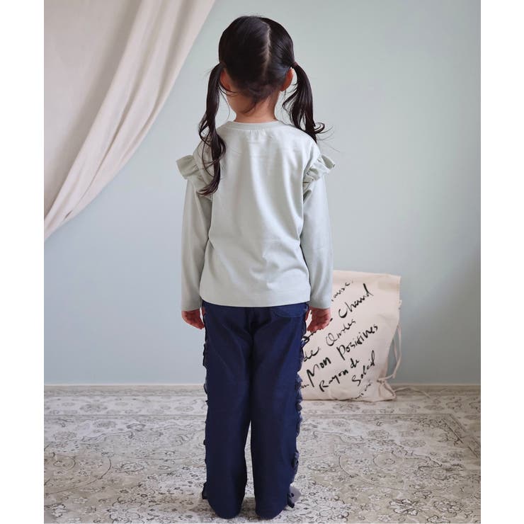 サイドフリルストレート/7days Style pants  10分丈 | F.O.Online Store | 詳細画像19 