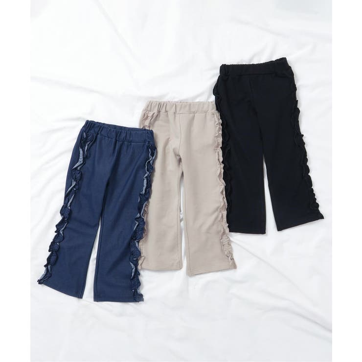 サイドフリルストレート/7days Style pants  10分丈 | F.O.Online Store | 詳細画像21 