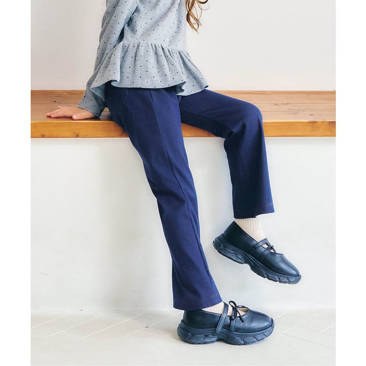 ネイビーブルー | バラエティフレアパンツ/Look at Me!Pants  10分丈 | F.O.Online Store
