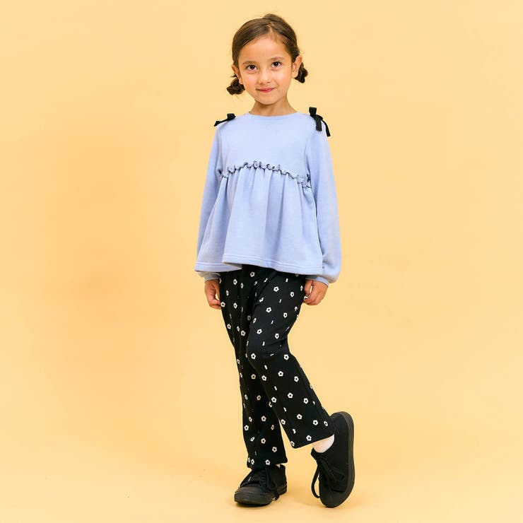バックリボンフレアカットパンツ _RP  10分丈 | F.O.Online Store | 詳細画像12 