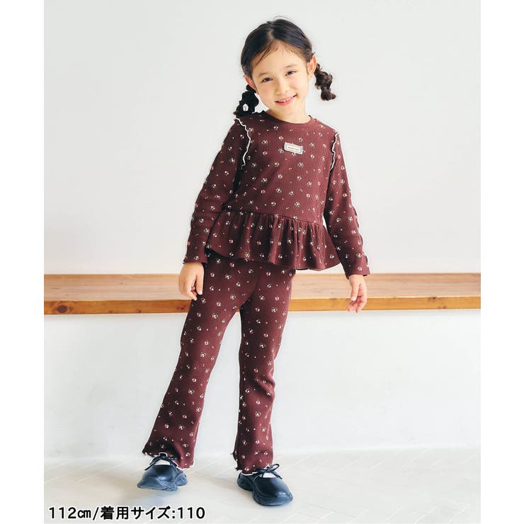 WEB限定 ワッフルメロウフレアパンツ  10分丈 | F.O.Online Store | 詳細画像9 