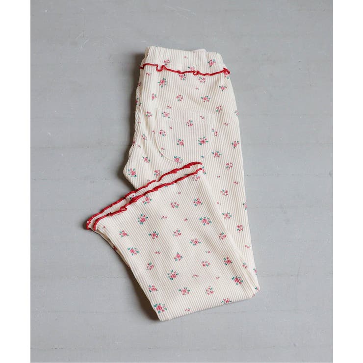 アイボリー | WEB限定 ワッフルメロウフレアパンツ  10分丈 | F.O.Online Store