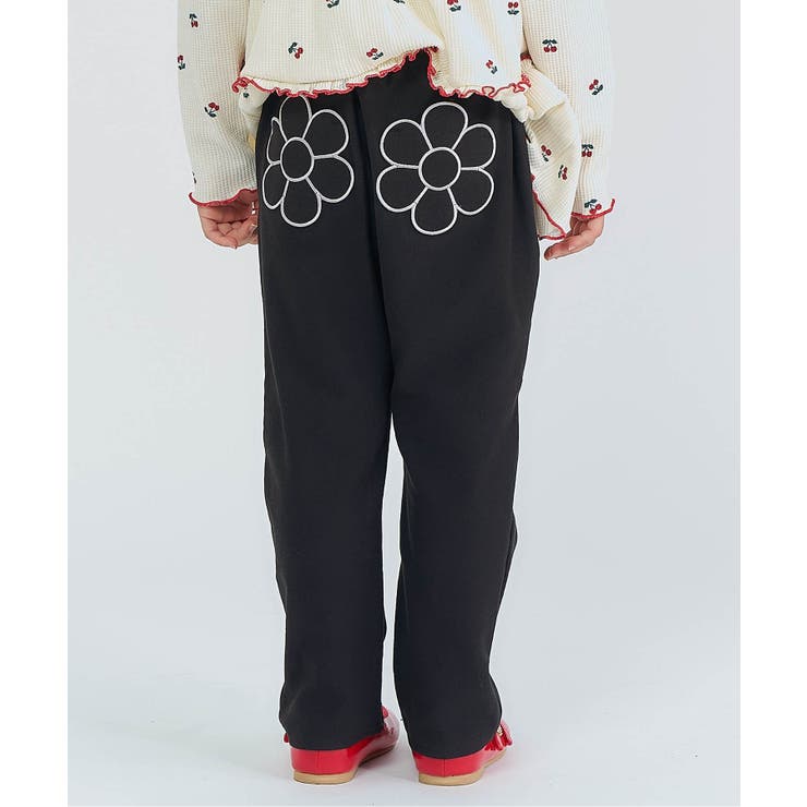 ブラック | 3柄ポケットモチーフカットソーパンツ  10分丈 | F.O.Online Store