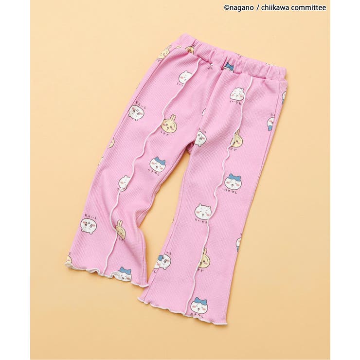 ピンク | 【アニメちいかわ】メロウワッフルパンツ(セットアップ可)  10分丈 | F.O.Online Store