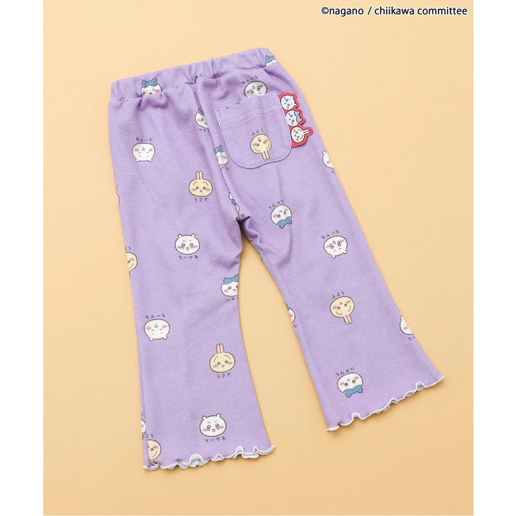 パープル | 【アニメちいかわ】メロウワッフルパンツ(セットアップ可)  10分丈 | F.O.Online Store