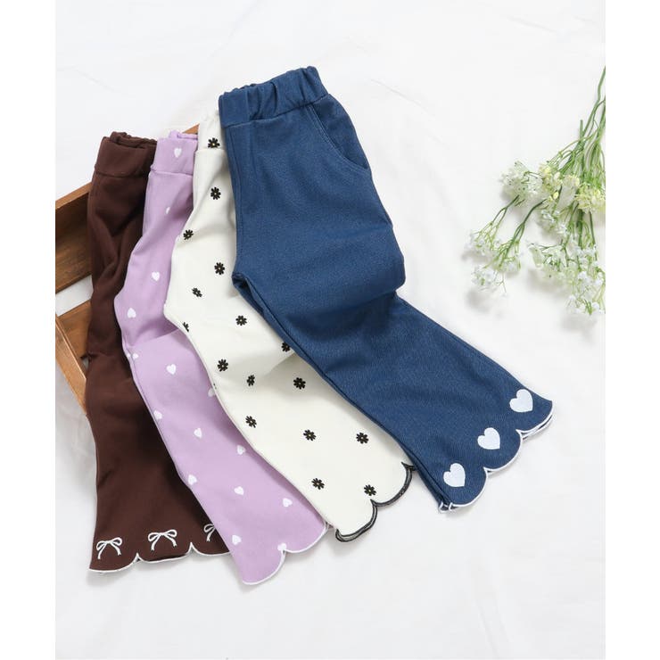 WEB限定 裾スカラップカットソーパンツ  10分丈 | F.O.Online Store | 詳細画像24 