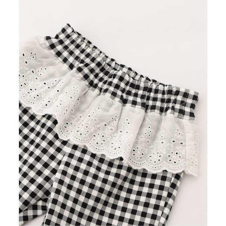 WEB限定 ペプラムレース/7days Style pants  10分丈 | F.O.Online Store | 詳細画像4 