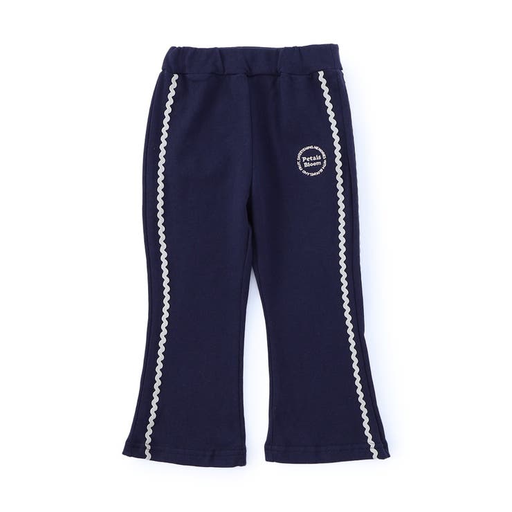 ネイビーブルー | WEB限定 なみなみラインフレアパンツ  10分丈 | F.O.Online Store