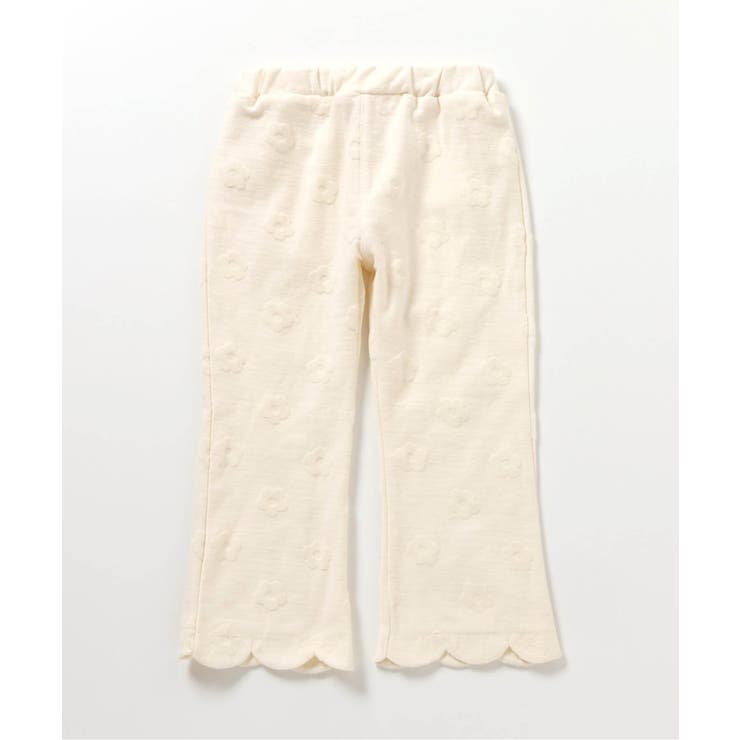 フラワージャガードスカラップパンツ  10分丈 | F.O.Online Store | 詳細画像2 