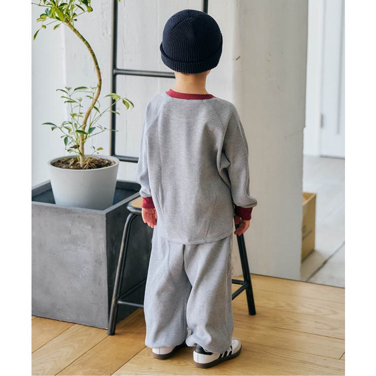 ワッフル配色ステッチ刺繍パンツ | F.O.Online Store | 詳細画像10 