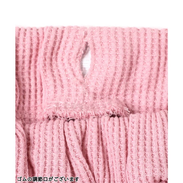 ワッフル配色ステッチ刺繍パンツ | F.O.Online Store | 詳細画像16 