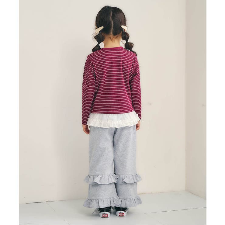 ダブルフリルスウェットパンツ  10分丈 | F.O.Online Store | 詳細画像6 