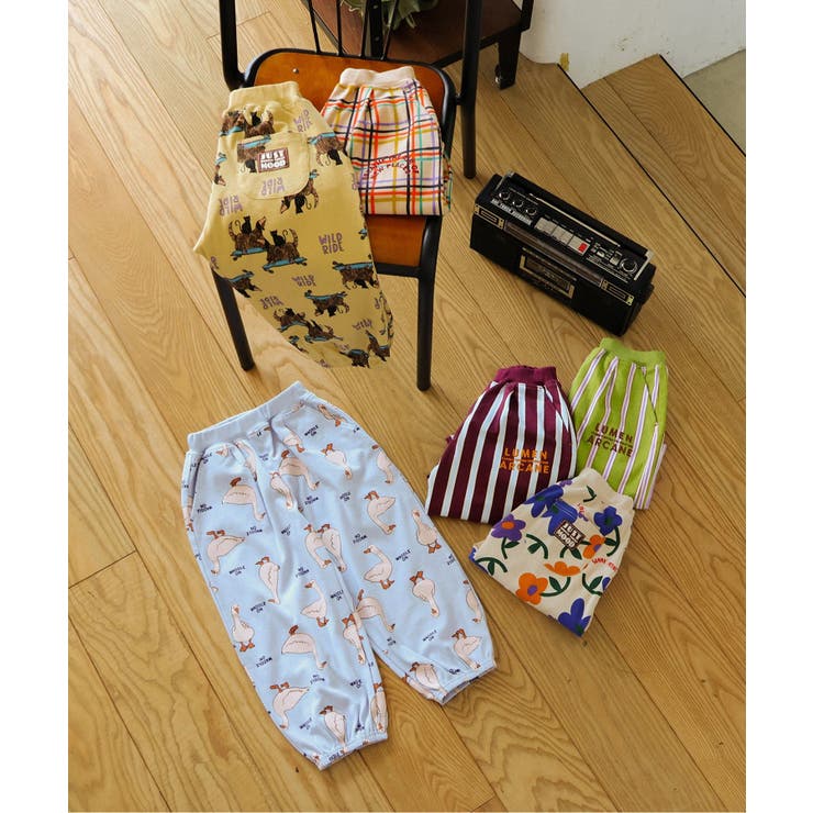 【リンク】アソート総柄ゆったりカットソーパンツ  10分丈 | F.O.Online Store | 詳細画像30 