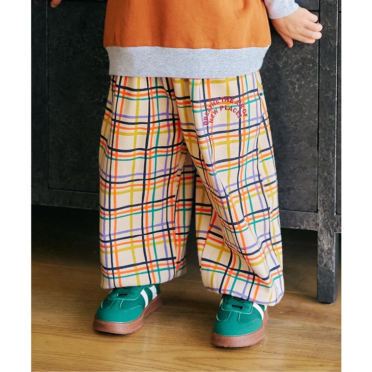 チェック柄 | 【リンク】アソート総柄ゆったりカットソーパンツ  10分丈 | F.O.Online Store