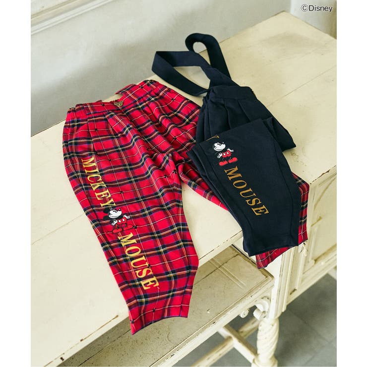 【リンク】ディズニーキャラクターサス付きパンツ  10分丈 | F.O.Online Store | 詳細画像7 