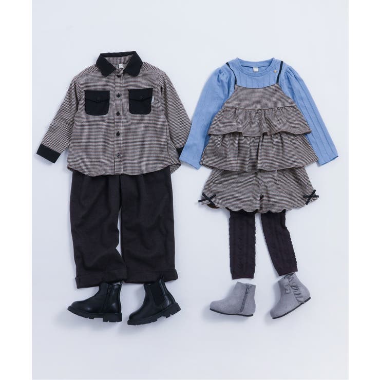 ウールライクワイドタックパンツ  10分丈 | F.O.Online Store | 詳細画像20 