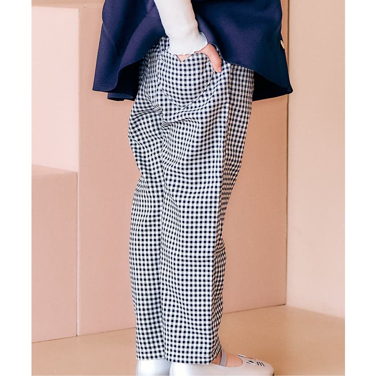 チェック柄 | ハートポケットきゅんパンツ  10分丈 | F.O.Online Store