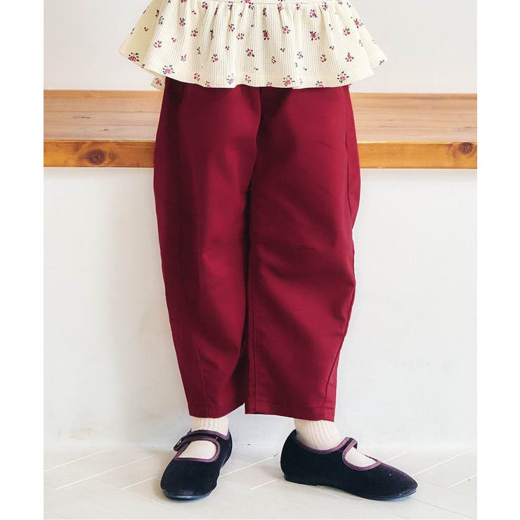レッド | ハートポケットバレルきゅんパンツ  10分丈 | F.O.Online Store