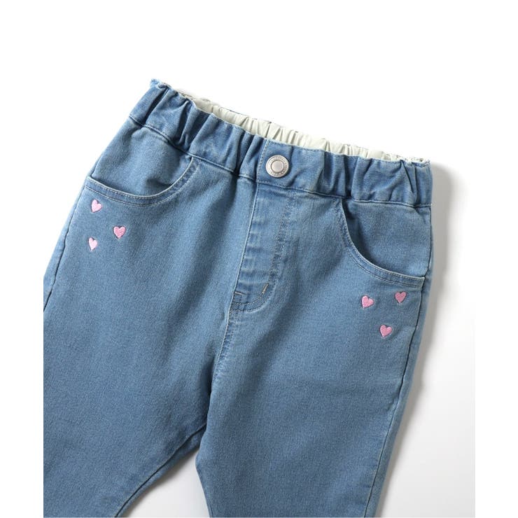 ハート刺繍スリムきゅんパンツ  10分丈 | F.O.Online Store | 詳細画像16 