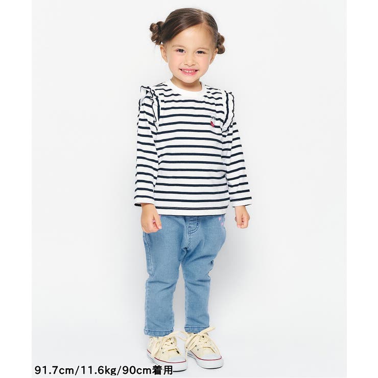 ハート刺繍スリムきゅんパンツ  10分丈 | F.O.Online Store | 詳細画像23 