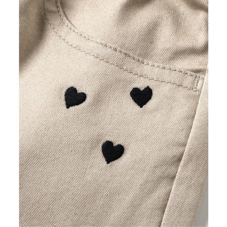 ハート刺繍スリムきゅんパンツ  10分丈 | F.O.Online Store | 詳細画像4 