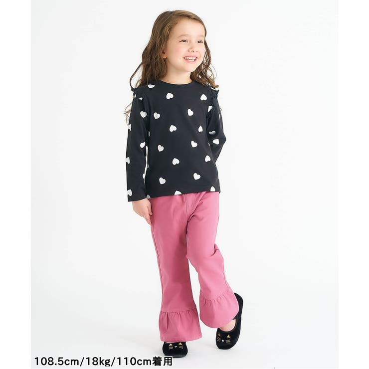 WEB限定 ハートポケット裾フリルパンツ  10分丈 | F.O.Online Store | 詳細画像18 