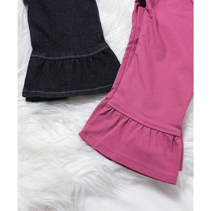 WEB限定 ハートポケット裾フリルパンツ  10分丈 | F.O.Online Store | 詳細画像21 