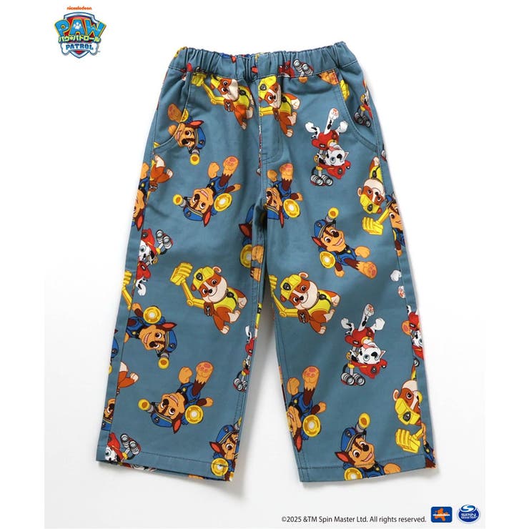 ブルー | PAW Patrol 2柄パンツ  10分丈 | F.O.Online Store