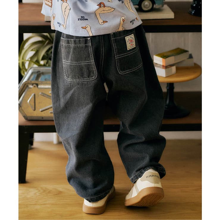 ブラック | カーブシルエットパンツ | F.O.Online Store