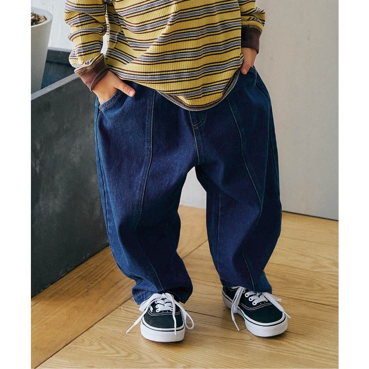 ブルー | カーブシルエットパンツ | F.O.Online Store