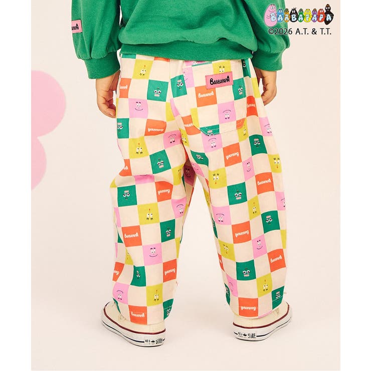 チェック柄 | 【バーバパパ】総柄コクーンパンツ  | F.O.Online Store