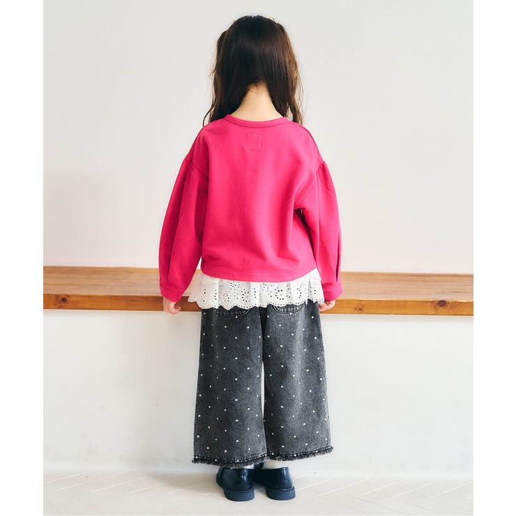 裾フリンジワイドパンツ | F.O.Online Store | 詳細画像12 