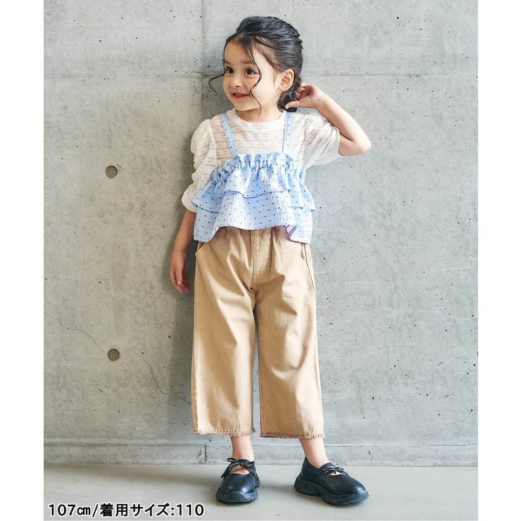 裾フリンジワイドパンツ | F.O.Online Store | 詳細画像3 