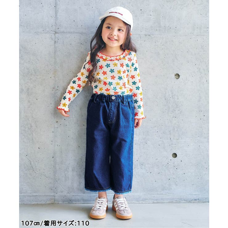 裾フリンジワイドパンツ | F.O.Online Store | 詳細画像6 