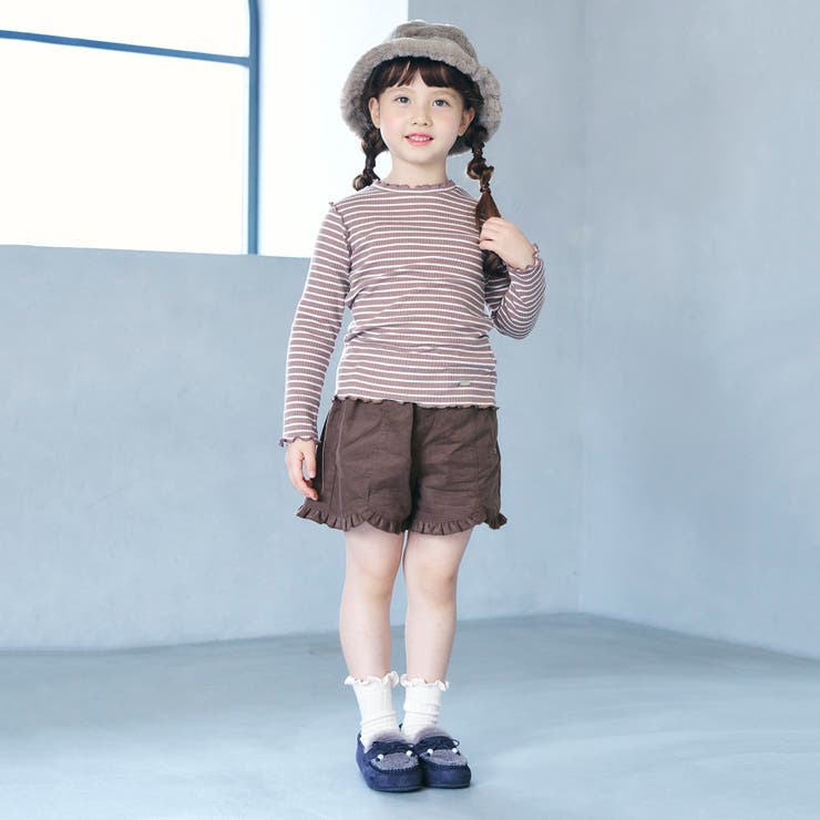 裾フリルショートパンツ ショート丈[品番：FOKK0016676]｜F.O.Online