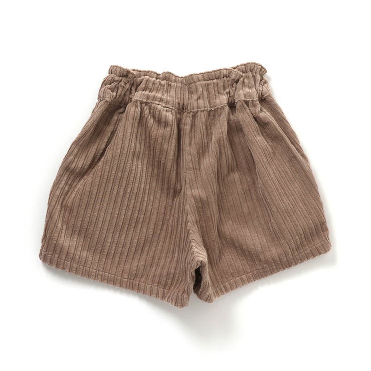 8GSHOOTベージュ コーデュロイ ショートパンツ WOMENS コーデュロイショートパンツ アイボリー/072244481