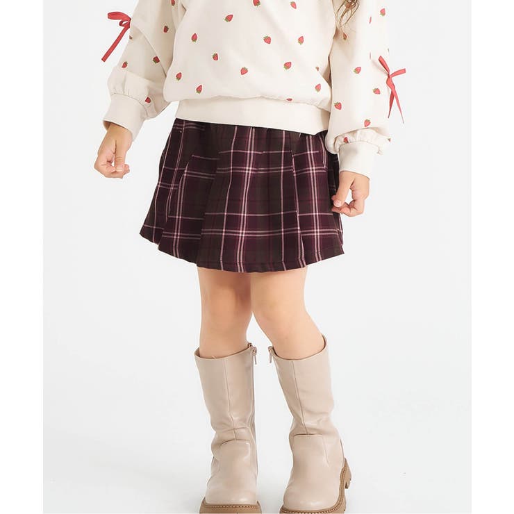 プリーツスカート風キュロット  ショート丈 | F.O.Online Store | 詳細画像1 