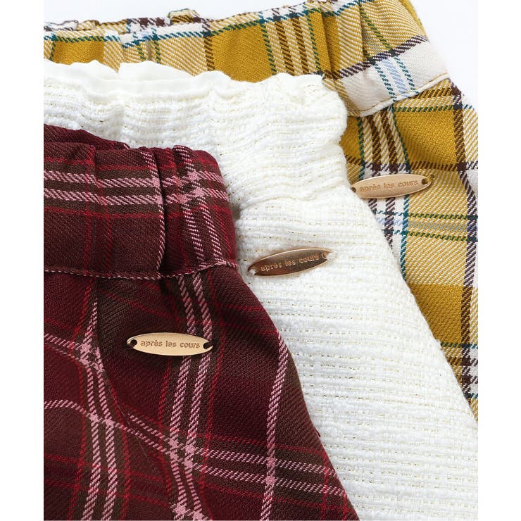 プリーツスカート風キュロット ショート丈[品番：FOKK0024698]｜F.O.