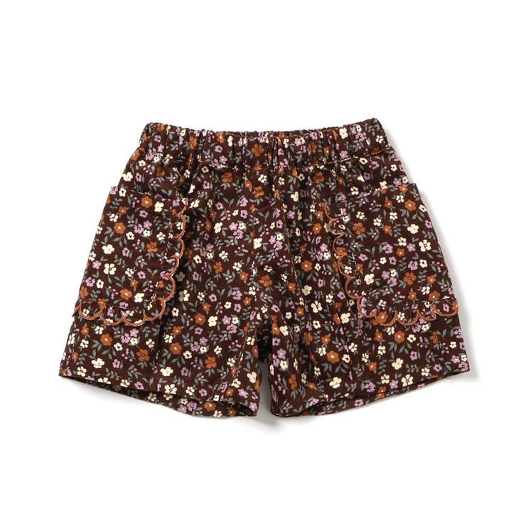 【リンク】花柄スカラップポケットパンツ  ショート丈 | F.O.Online Store | 詳細画像1 