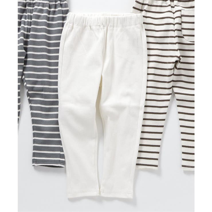 アイボリー | 7days Style/リブレギンス  10分丈 | F.O.Online Store