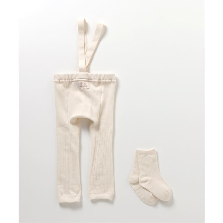 【美品】Rintosull 4点セット(レギンス、ソックス2点、ハンドタオル サスペンダー付きレギンス＆ソックスセット[品番：FOKK0024128