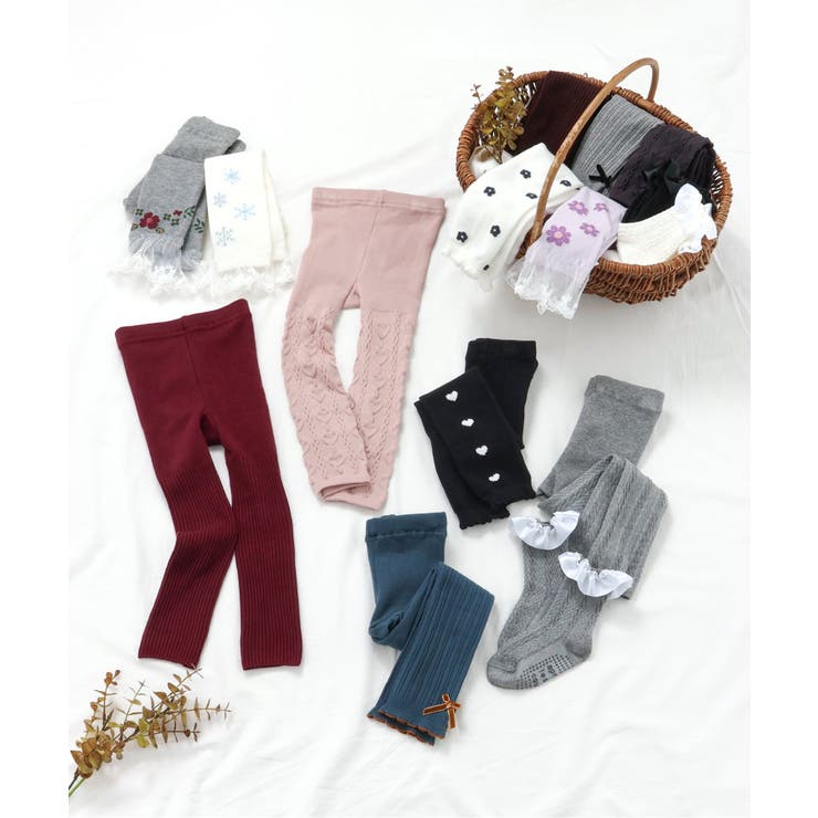 ハート・花柄レギンス | F.O.Online Store | 詳細画像11