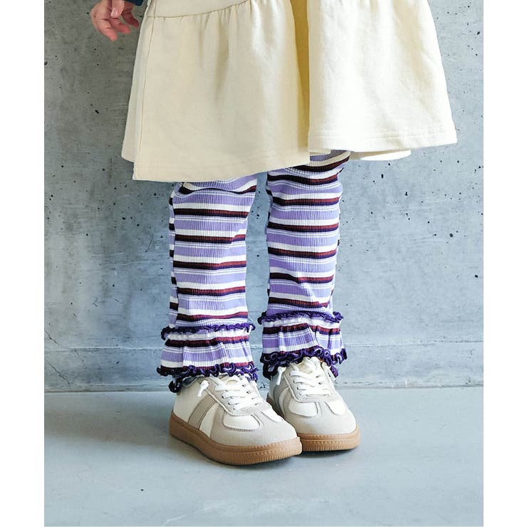 ラベンダー | メロウフリルリブレギンス/Look at Me!Pants | F.O.Online Store