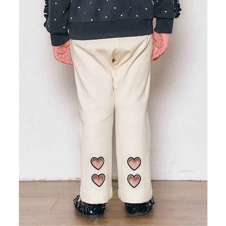 アイボリー | 後ろハートフレア/7days Style pants  10分丈 | F.O.Online Store