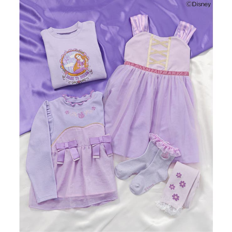 お花・雪柄裾レースレギンス | F.O.Online Store | 詳細画像18 