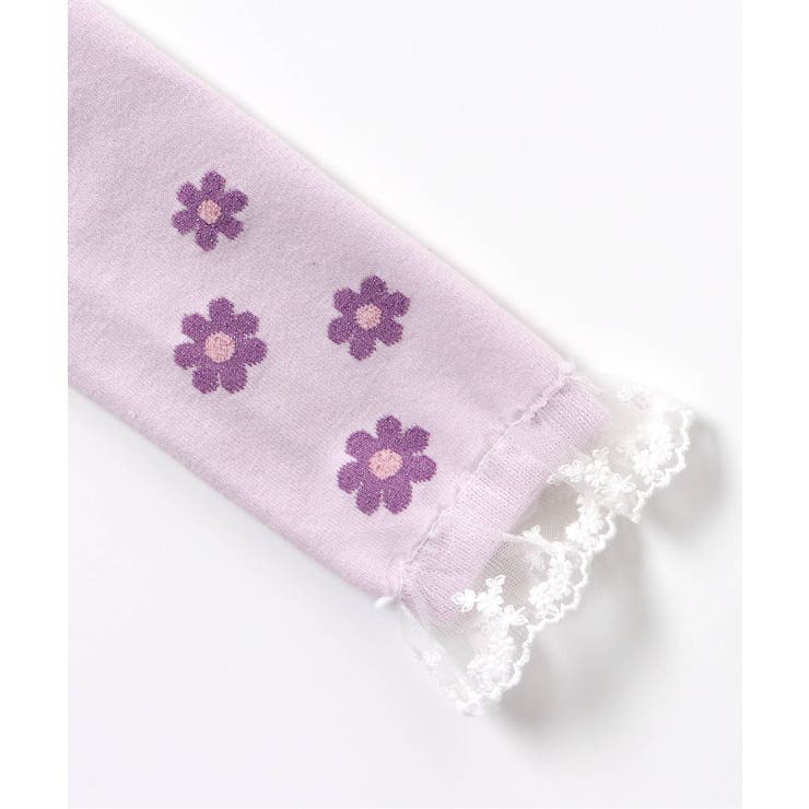 お花・雪柄裾レースレギンス | F.O.Online Store | 詳細画像8 