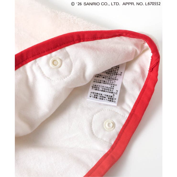 【サンリオキャラクターズ】ベビー刺繍マント | F.O.Online Store | 詳細画像5 