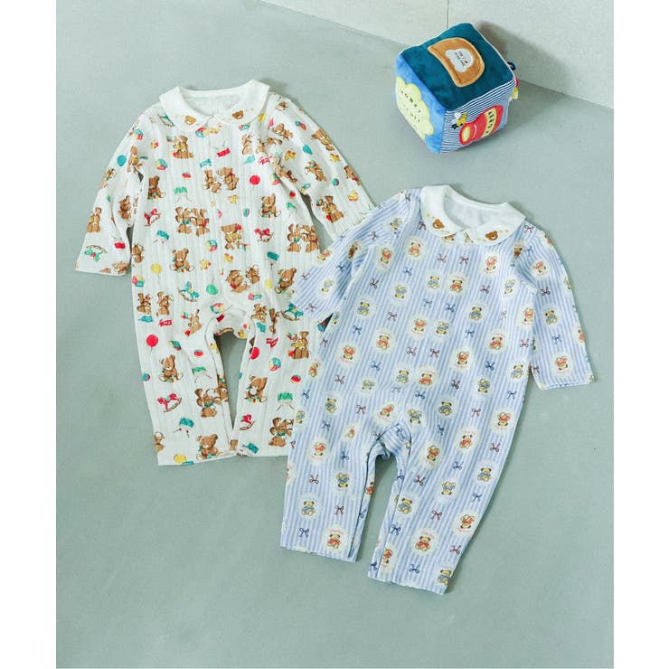 tiny bear Palette 衿付きカバーオール | F.O.Online Store | 詳細画像9 